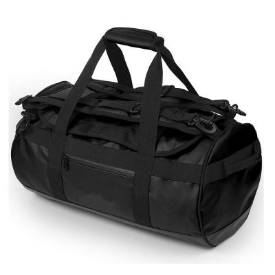 China 40L 70L 90L PVC Custom Outdoor Waterproof Tarp Duffel Bag Waterproof Sports Gym Duffel Bag For Travel Camping for sale