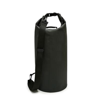 China Hot Sale Waterproof PVC Dry Bag Ocean Package Black Waterproof Private Label Dry Bag for sale