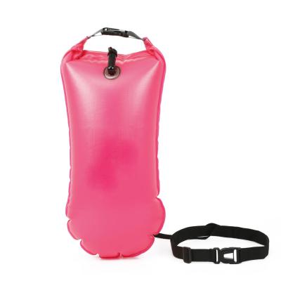 China Sandproof Safety Free Water Waterproof Dustproof Lightweight High Quality Swim / Buoy Inflatable Floating Dry Bag for sale