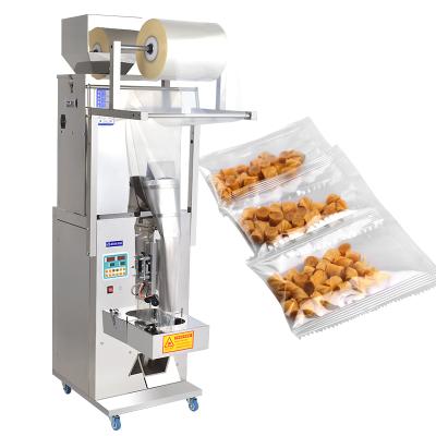 China Automatic Bean Equipment Nut Seed Nut Sugar Flour Rice Grain Food Vegetable Plastic Bag Seal Filling Machine for sale