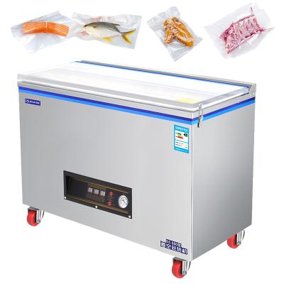 China Professional Brick Meat Rice Food Vacuum Salmon Prawn Cod Crab Stick Cooked Food Vacuum Packing Machine Automobile for sale