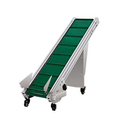 China Heat Resistant Conveyor Belt For Packing Machine Automatic Exit Conveyor System Small Material Elevator for sale