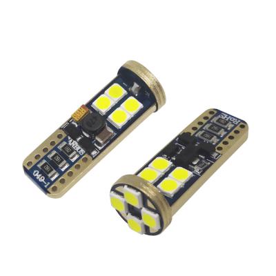 China T10 12smd car led wedge light plate license dc 12v 3w 360 LM with best quality T10-12SMD for sale