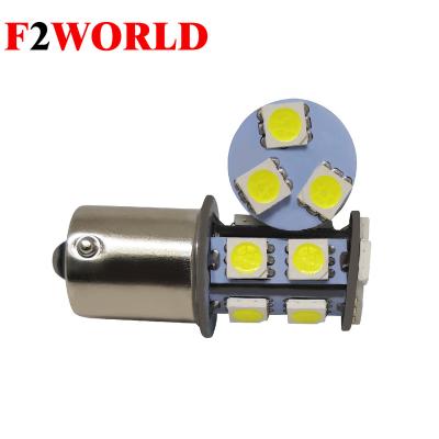 China cheap price auto 12v 1156 ba15s 13smd 5050 cars tail lights led turn signal motorcycle for trucks L42mm*W19mm for sale