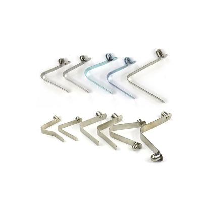 China Stainless steel knopveerclips OEM-bewerkingsstempelonderdelen Te koop