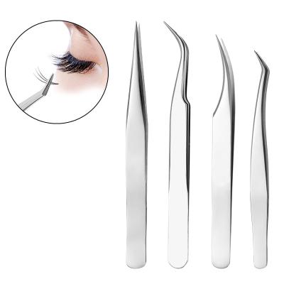 China Beauty Care Cosmetics Tools Beauty Care Cosmetics Tools Custom Professional Eyelash Tweezers Eyelash Fiber Volume Tweezers for sale