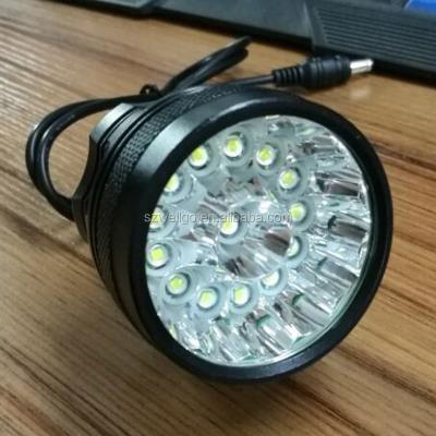 China 14 x XM-L T6 14T6 24000 Lumen 14T6 Waterproof LED Front Bicycle Bike Light Set Rechargeable Battery Pack Headlight Lantern 14t6 for sale