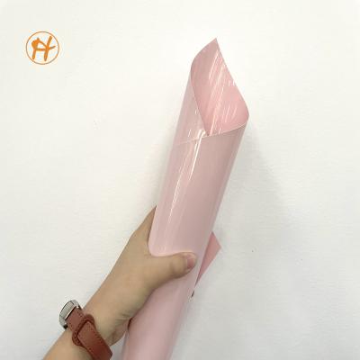 China 1mm 2mm 0.7mm PETG flame retardant sheet film PETG for furniture panel lamination film for decoration for sale