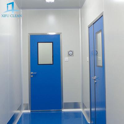 China Wholesale Hospital Spray Plate Entry Door Manual Interior Swing Open Swing Door for sale