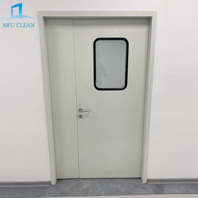 China Clinic Use Size Clinic X Function Customized Single / Unequal /Double /Double Radius Door For Clinic Hospital Clean Room for sale