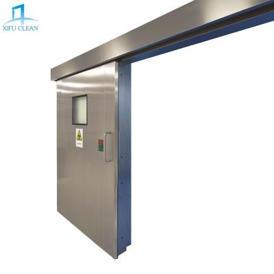 China Modern CT Room X-Ray Door 1~5 Lead Thickness Airtight Hospital Sliding Door for sale