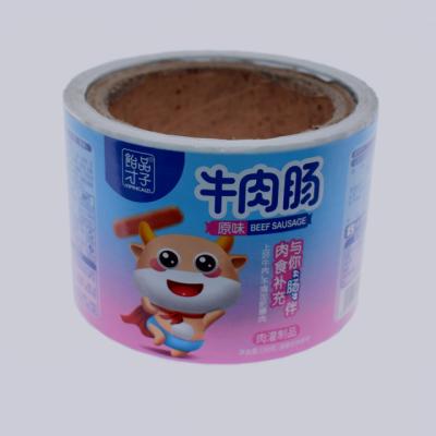 China Waterproof Self Adhesive Canned Food Jar Grade Custom Container Labels Stickers Printing for sale