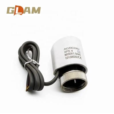 China Modern factory direct sales open close thermostat electric thermal actuator for underfloor heating systems for sale