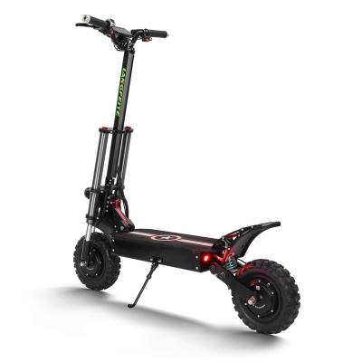 China Unisex High Power Foldable Electric Scooter Dual-Drive Off-Road Electric Scooter for City Road and Hilly Area for sale