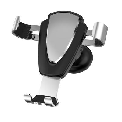 China Hot Selling Auto Car Air Vent Phone Holder Anti Slip Automobile In Handle Holder Mount Clamp Gravity Air Vent Universal Smart Cell Phone Holder For Car for sale