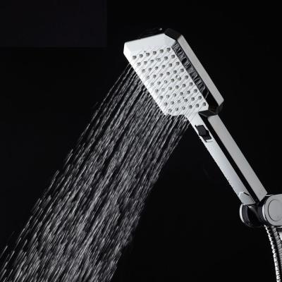 China JK-2100 2018 New Hand Shower and Toilet Shower Shattaf  Two In One Function Square On-Off Shower head Chrome Plated for sale