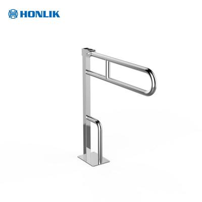 China High Quality Washroom Bathroom Toilet Stainless Steel Shower Grab Bar Safety Tub Rail Bath Grab Bar for sale