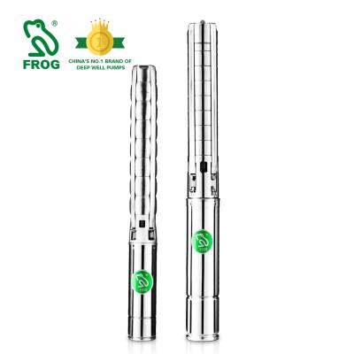 중국 Irrigation and Agriculture Professional FROG Deep Well Water Borehole Solar Submersible Pump 판매용