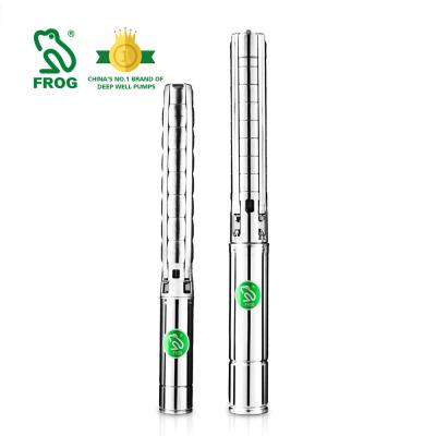 China Irrigation and agriculture solar multistage submersible pumps for household well pump and agricultural irrigation for sale