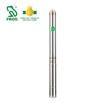 China Factory sale irrigation and agriculture submersible borehole borehole solar water pump 200 meters head solar pump for borehole for sale