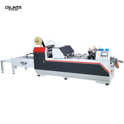 China food & Beverage Factory G-650S Full Automatic Hot Selling High-speed PVC Film Window Pasting Machine With Creasing From China for sale