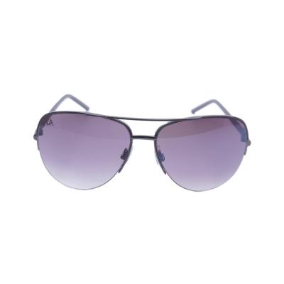 China Fashion Sunglasses Wholesale Good Price Fashion Style Sun Glasses Women Shading Half Rim Metal Sunglasses for sale