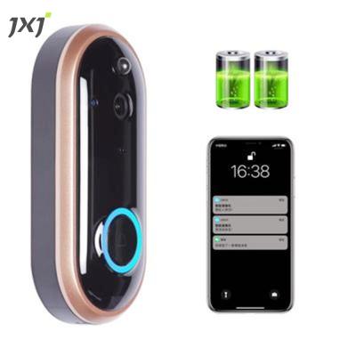 China JXJ Full 1080P HD Smart Security WIFI Video Door Bell With PIR Motion Detection Ring Security Pehole Video Doorbell Tuya Camera FA01 for sale