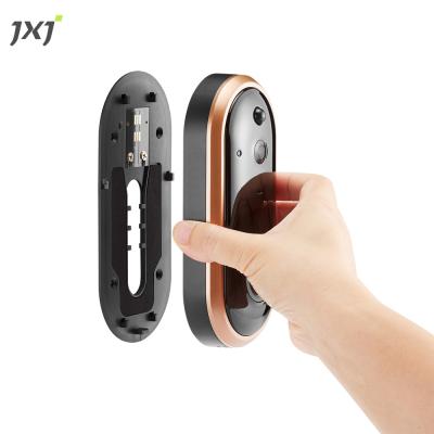 China JXJ Widely Use Smart Remote Phone 1080p Intercom PIR Doorbell Camera Wifi Wireless Video Power Door Bell For Villa Apartments FA01 for sale