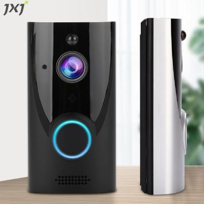 China JXJ Automatic Smart Ring TUYA AI IOT Life Dog Bark Doorbell Camera With Monitor Radio Waterproof Door Bell With FA12 Battery for sale