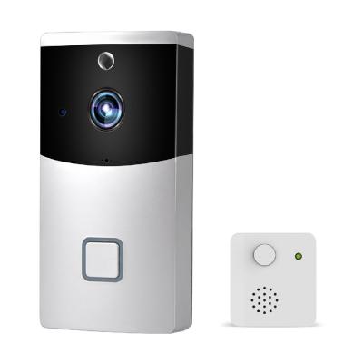 China Free Storage JXJ AI IOT Smart Life Cloud SD Card Easy Install and Stable Video Dpy Ring Bell Doorbell Camera FA07 2.4Ghz WiFi for sale