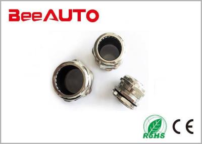 China Durable Metal Metric Cable Glands , Nickel Plated Small Cable Gland UV Resistant for sale