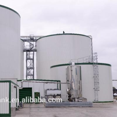 China Industry Fuel Anaerobic Reactor for Food Water Treatment Project Anaerobic Digester for sale