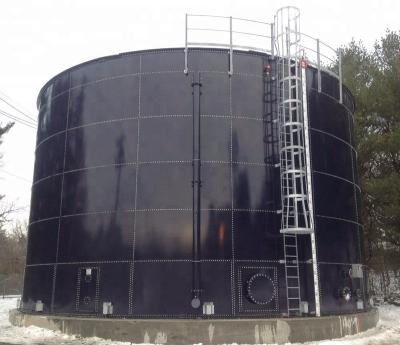 China BSL sewage treatment plant glass fuesd to GFS tank steel bolted tank for sewage treatment plant for sale