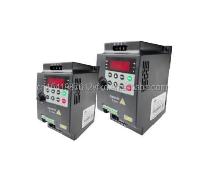 China low cost vfd 380v 4.0kw 1 phase input 3 phase 11.7*18*9.5 output general frequency converter for sale