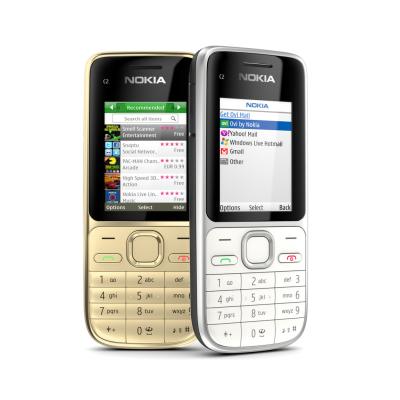 China Dual SIM Card Original Used Fornokia C2-01 1020mAh 3G Support Hebrew Mobile Phone Russian & Arabic Keyboard& for sale