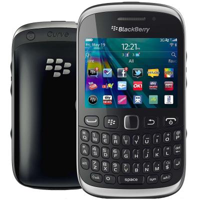 China original 3G used phone for blackberry curve 9320 opened phone GPS WIFI GSM 3G QWERTY keyboard for sale