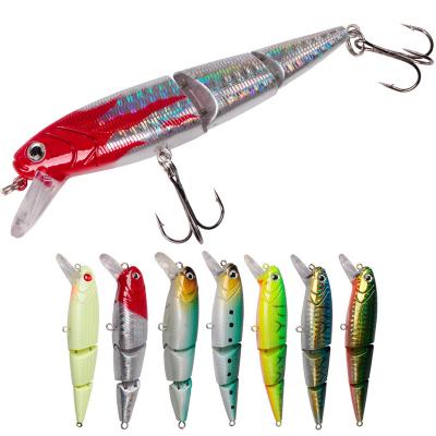 China Wholesale Durable Factory Price Multiple Common Minnow Lure Plastic Saltwater Hard Fishing Freshwater Available for sale