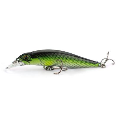 China Durable Hot Selling Hard Plastic Simulation Bait Swimbait Fishing Lures With Hook Deep Diving Artificial Minnow for sale