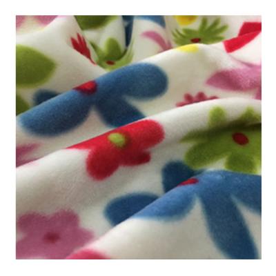 China Super Soft 100% Wicking Polyester Crystal Velvet Fabric Printed Design Velboa Velboa Fabric For Bedding for sale