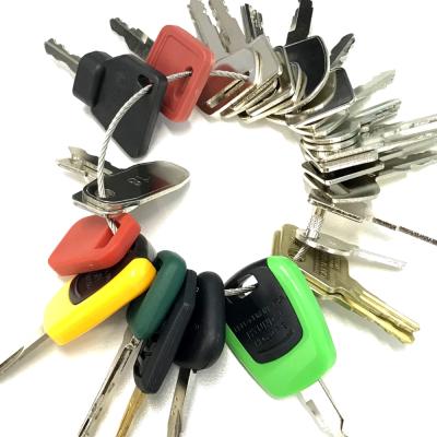 China OEM 32 Key Heavy Construction Equipment Ignition Key Set NH - Heavy Equipment Machinery Parts for sale