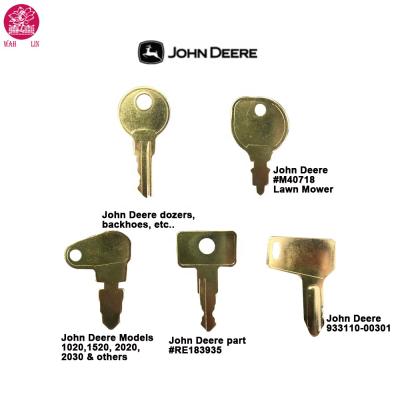 China Heavy Machinery Repair Shops 5 Keys JD Equipment / Popular Construction Ignition Key Set-Plus Set for sale