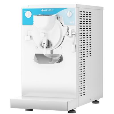 China Snack Factory Counter M5 Small Batch Freezer/Hard Ice Cream Machine Making Control Dual Speed ​​Automatic Wash for sale