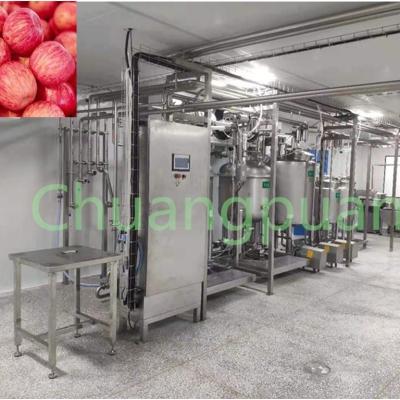 China Aseptic Filling Apple Pulp Machine voor grootschalige productie Te koop