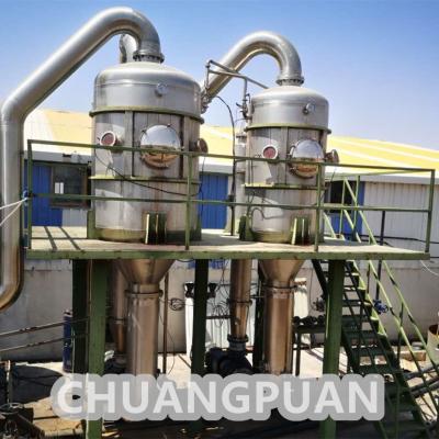 China 36-38 Brix automatische gedwongen externe circulatie vacuümverdamper voor stoomverwarming Te koop