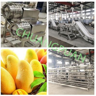 China Automatische Zubereitungslinie für Mango-Konserven aus Edelstahl 3000-5000 kg/h zu verkaufen