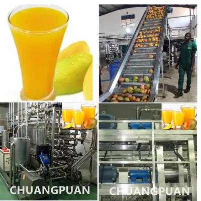 China Anpassung Spannung Mango Pulp Verarbeitung Maschine Automatische Qualität zu verkaufen