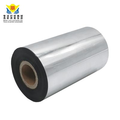 China COMPATIBLE thermal transfer ink film wax ribbon width 110mm 300m for Zebras 2844 label printer for sale