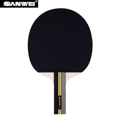 China High Quality Professional Sandpaper Ping Pang Bat Table Tennis Paddle SANWEI Ping Pong Racket 259*150mm for sale