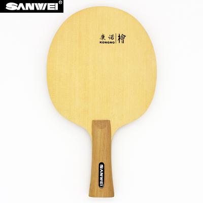 China SANWEI Kongno Hinoki Ping Pong Blade M1 259*150mm Ping Pong Blade for sale