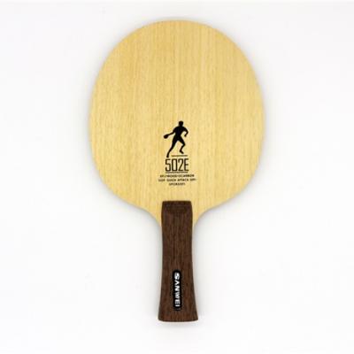 China 5wood+2carbon SANWEI 2 carbon table tennis balde / 502E bat for sale